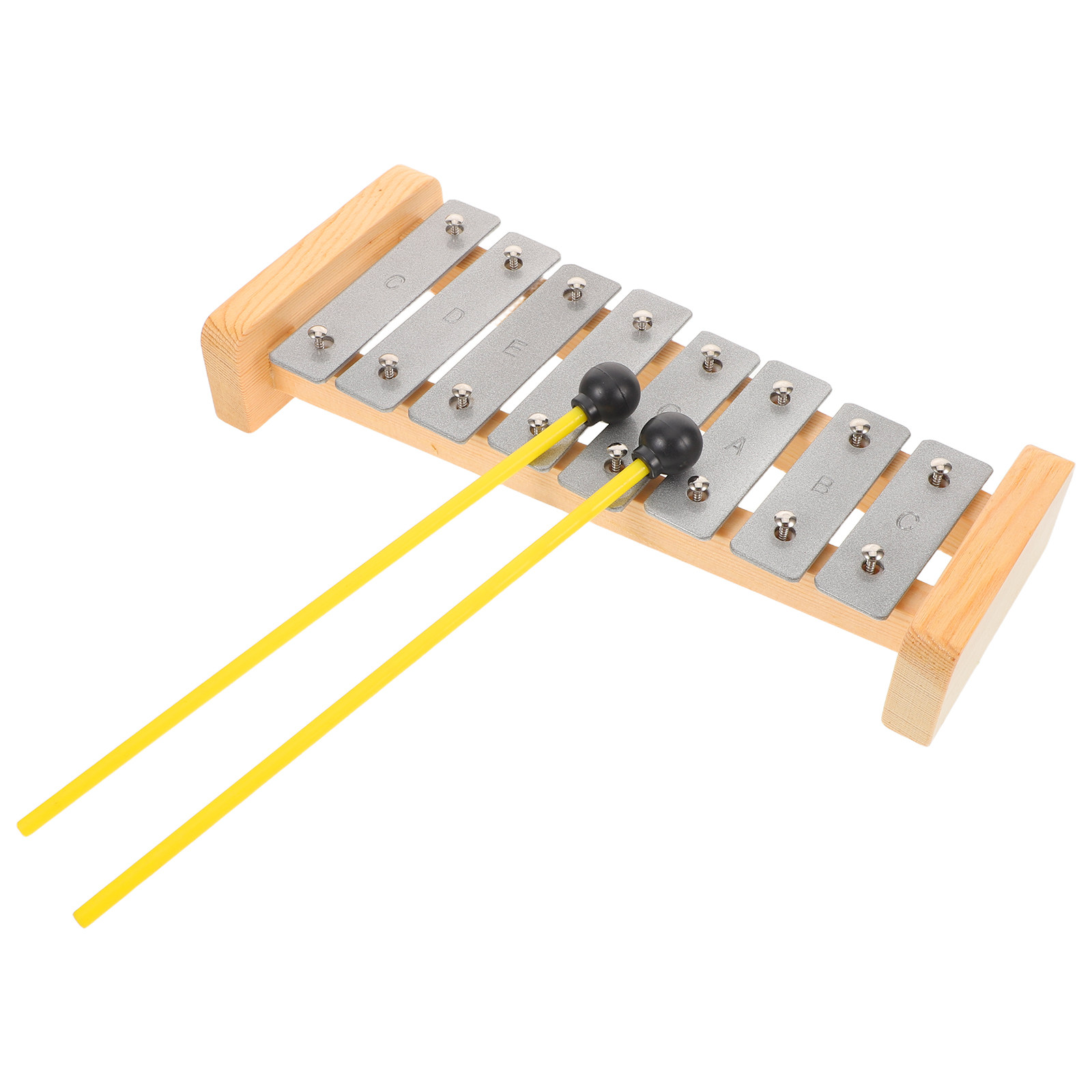 Musical Instrument Xylophone - Xilofone Glockenspiel de Alumínio de 8