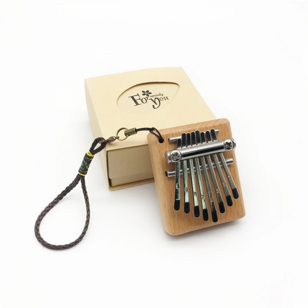 Musical Instrument Piano - Miwayer-Mini Kalimba 8 Teclas Polegar Piano,