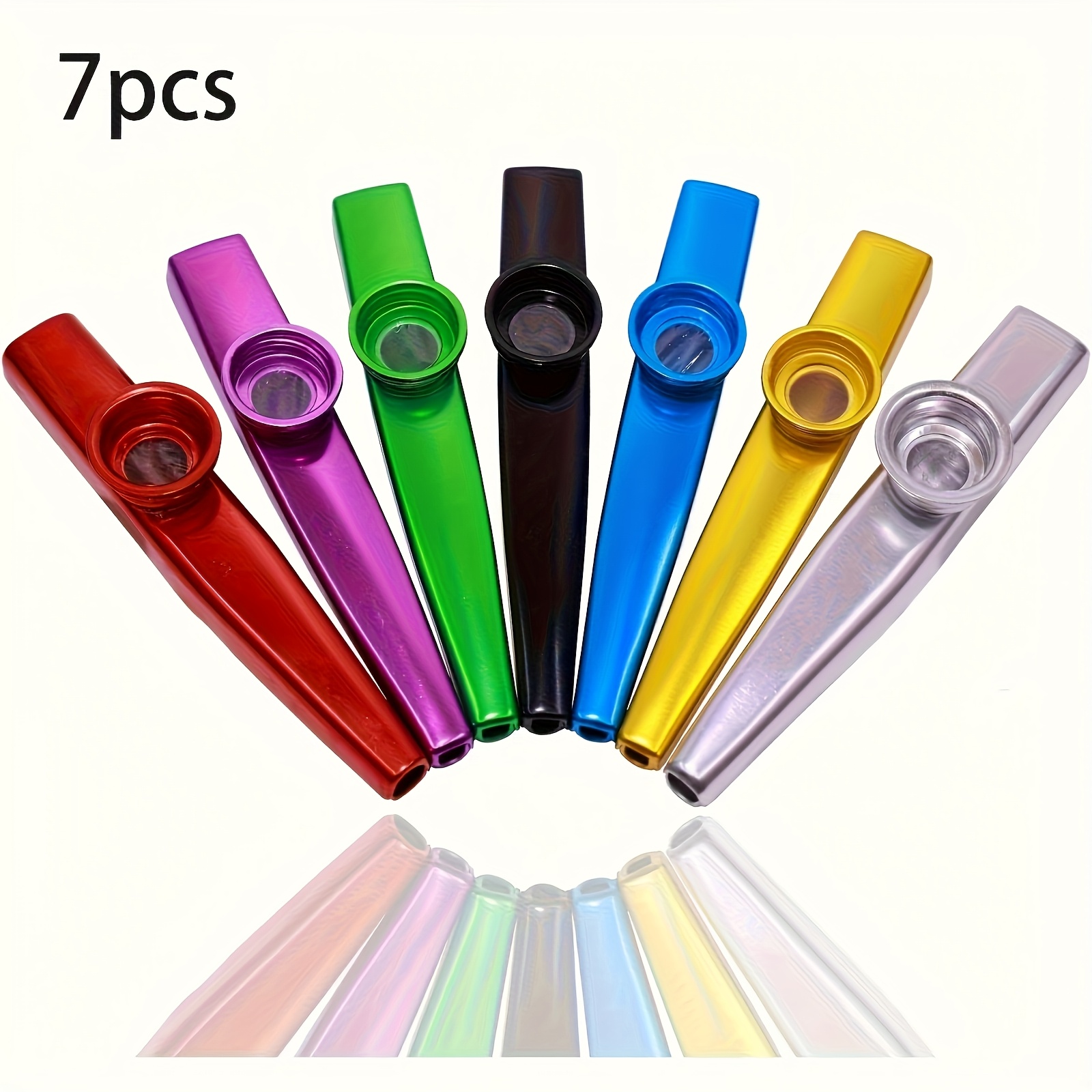 Violin Musical Instrument - 7 pçs metal kazoos design simples