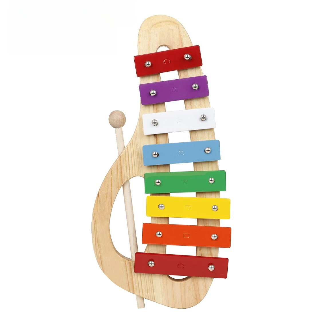 Musical Instrument Xylophone - Xilofone Arco-Íris de 8 Tons, Percussão