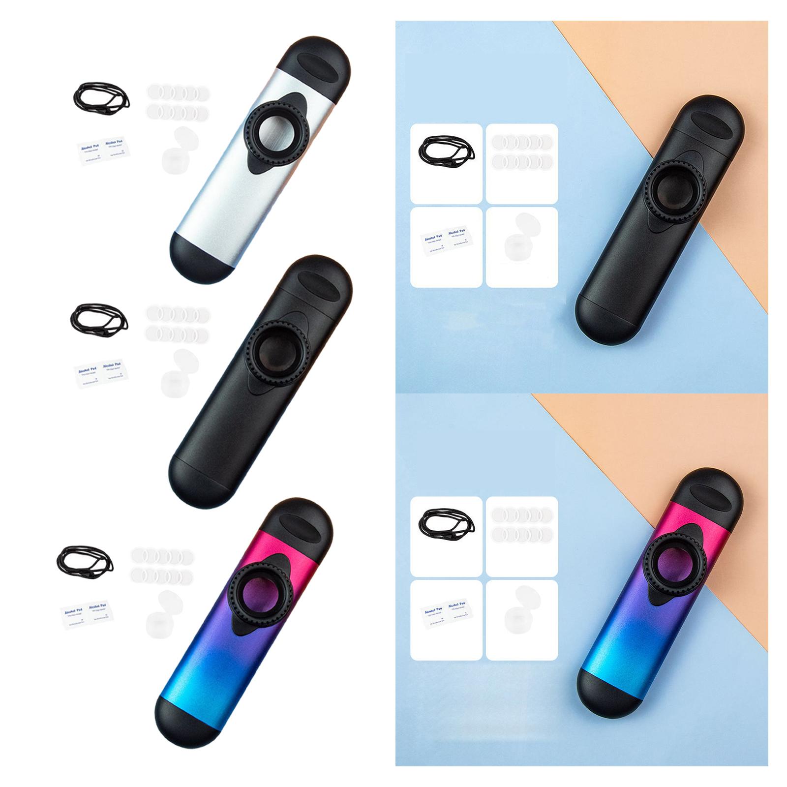 Musical Instrument Easy To Learn - Kazoo com Cordão, Instrumento Musical Leve