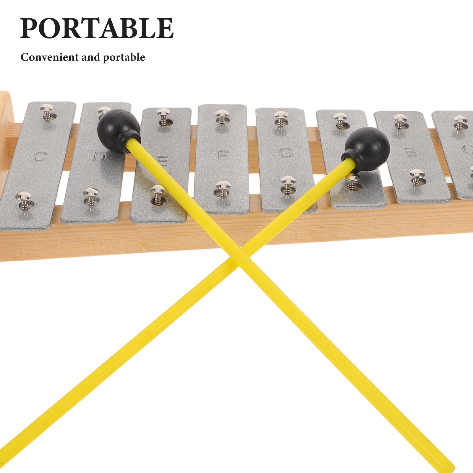 Xilofone Glockenspiel de Alumí - Musical Instrument Xylophone avaliação e preço