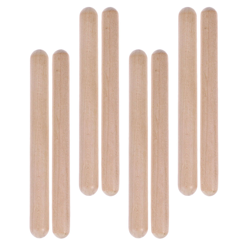 4 Pares de Baquetas de Madeira - Musical Instrument Djembe avaliação e preço