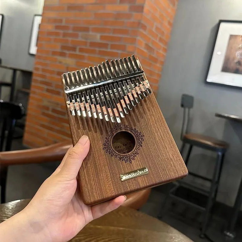 Kalimba de madeira portátil pa - Musical Instrument Piano avaliação e preço