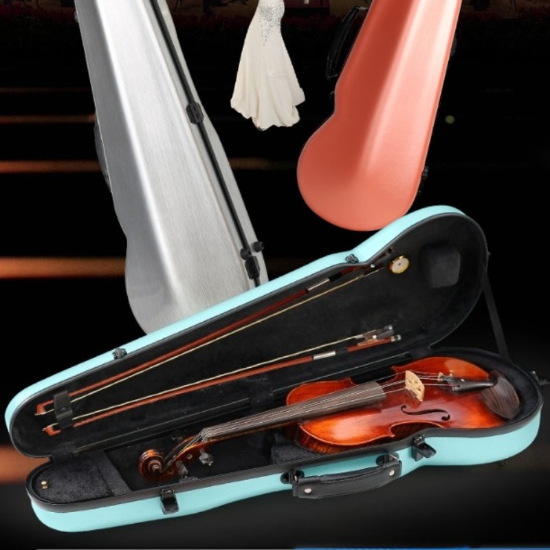 Caso de violino de fibra de ca - Violin Musical Instrument avaliação e preço