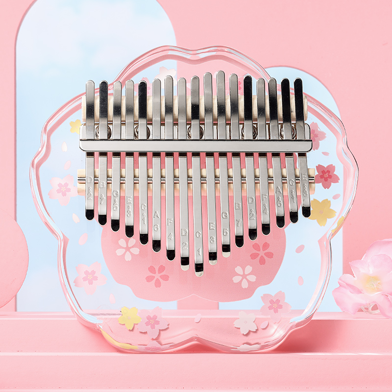 Hluru-Kalimba transparente com - Musical Instrument Piano avaliação e preço