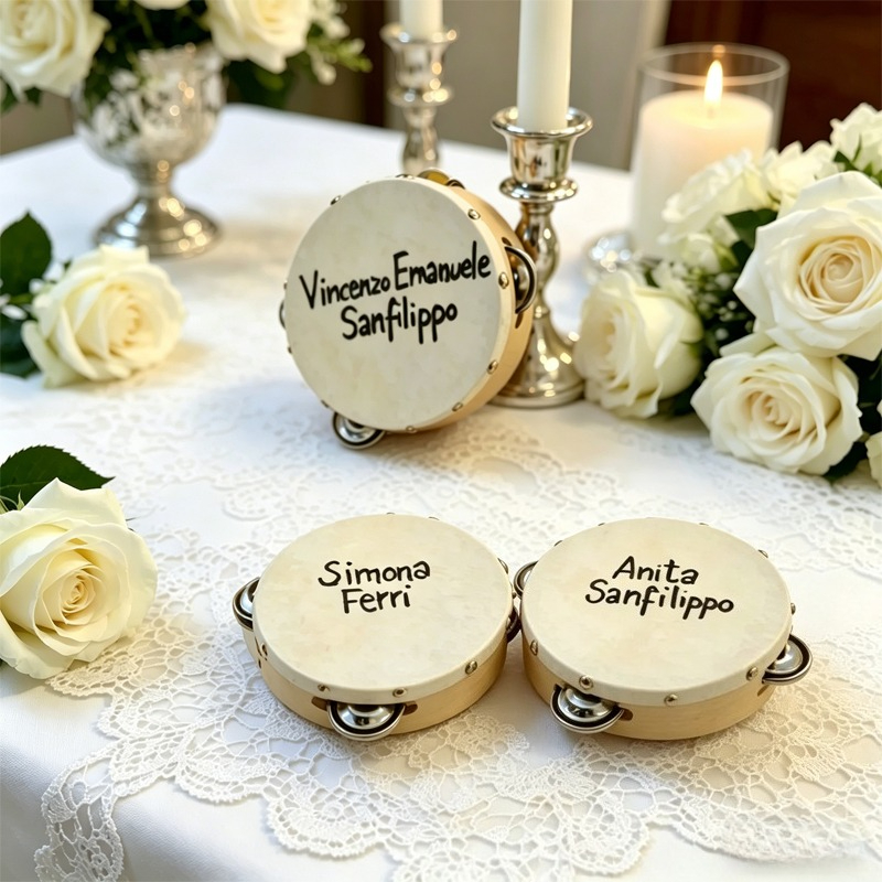 3/5PCS ﻿   Tambor de Casamento - Musical Instrument And Names avaliação e preço