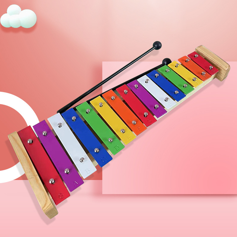 Xilofone de 15 teclas para cri - Musical Instrument Xylophone avaliação e preço