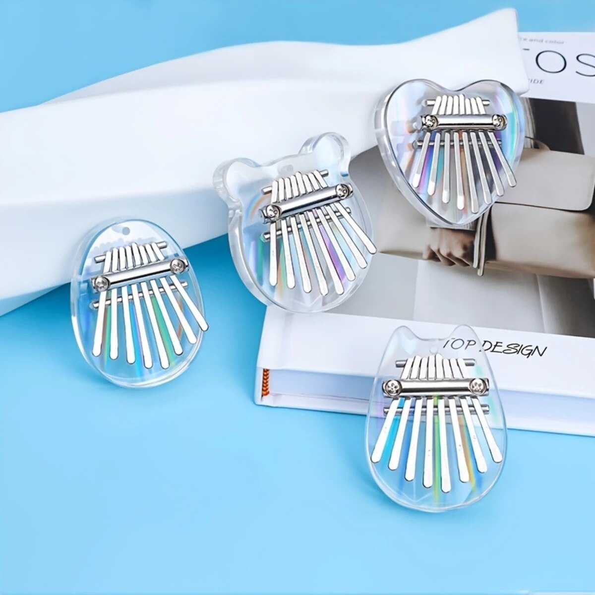 Miwayer 8 teclas mini kalimba  - Musical Instrument Piano avaliação e preço