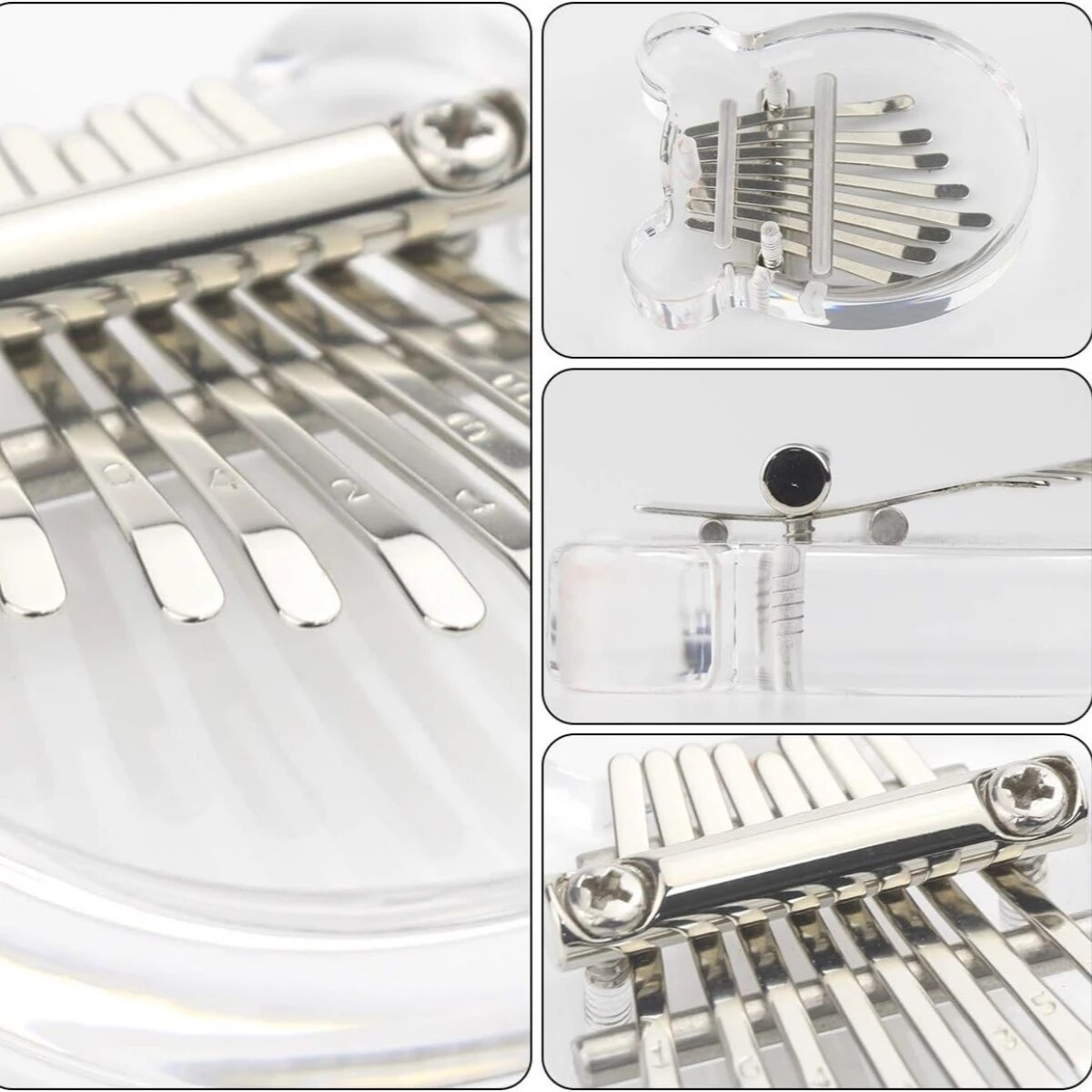 Miwayer 8 teclas mini kalimba  - Musical Instrument Piano avaliação e preço