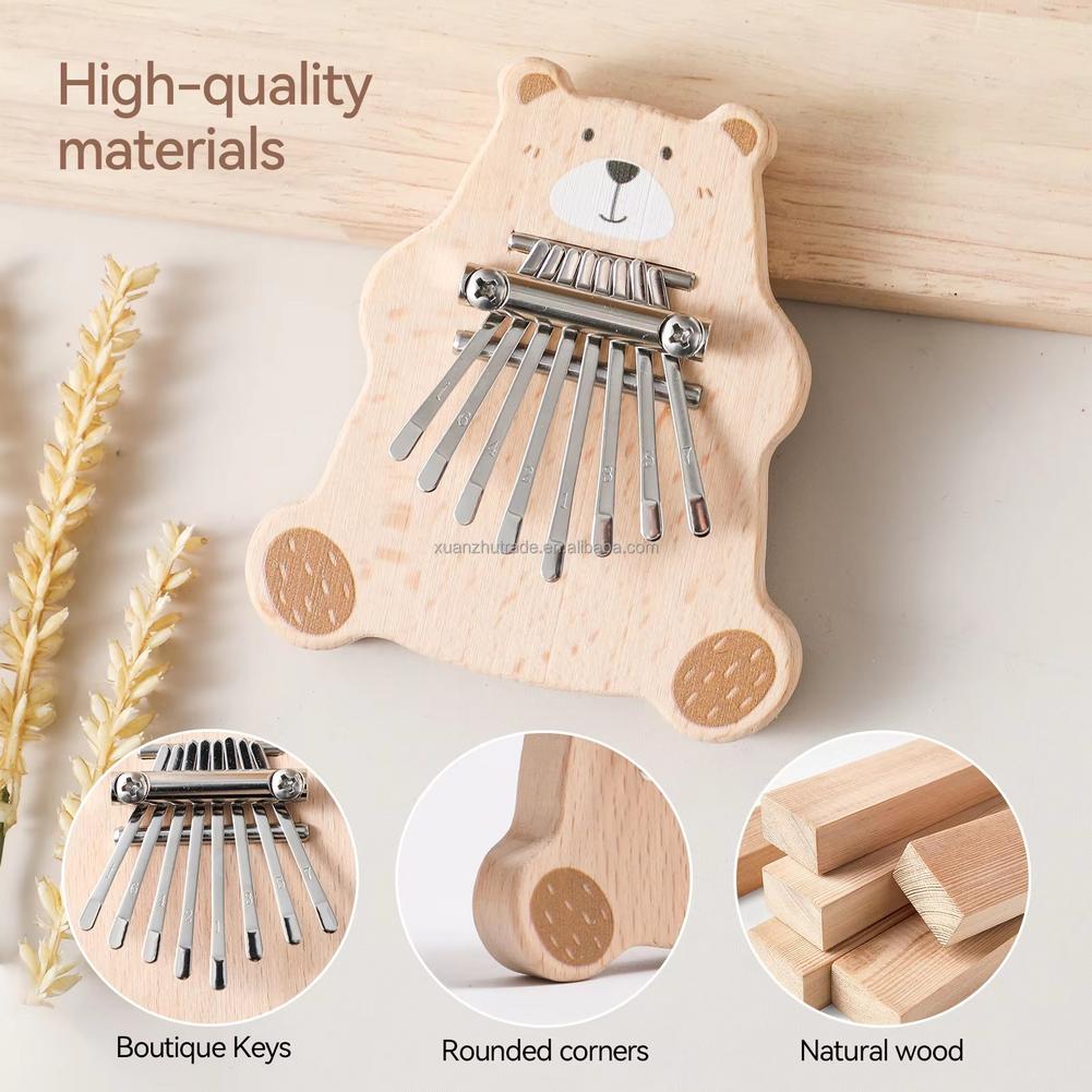 Mini Kalimba de 8 Teclas, Pian - Musical Instrument Piano avaliação e preço