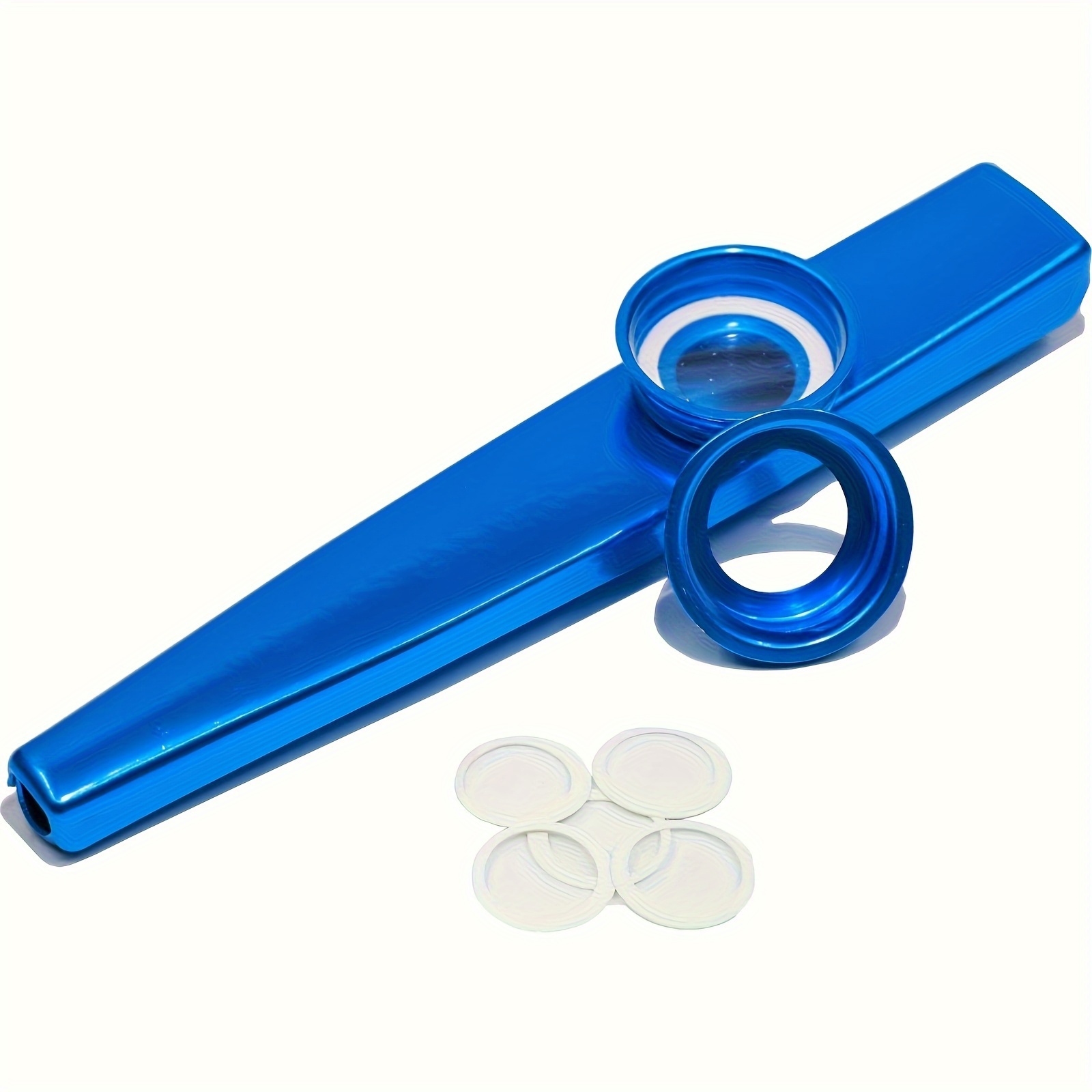 7 pçs metal kazoos design simp - Violin Musical Instrument avaliação e preço