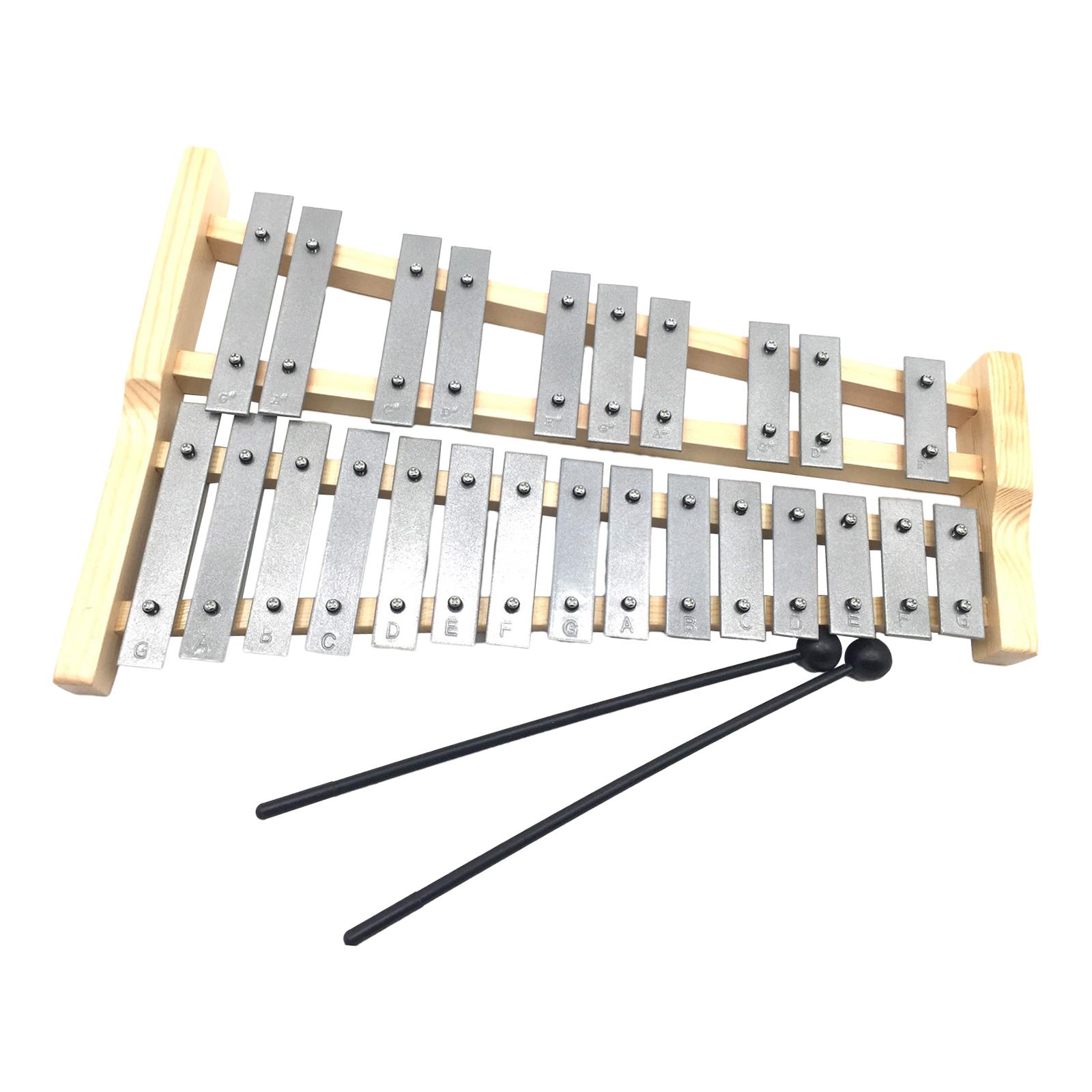 Xilofone de Metal com 25 Notas - Musical Instrument Xylophone avaliação e preço