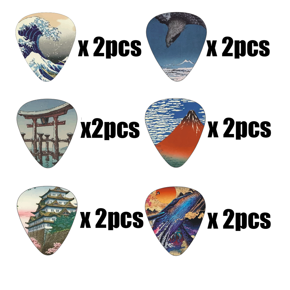Novo 12 pçs/set palhetas de gu - Musical Instrument In Japanese avaliação e preço