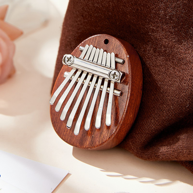 5*7cm 8key kalimba polegar pia - Musical Instrument Piano avaliação e preço