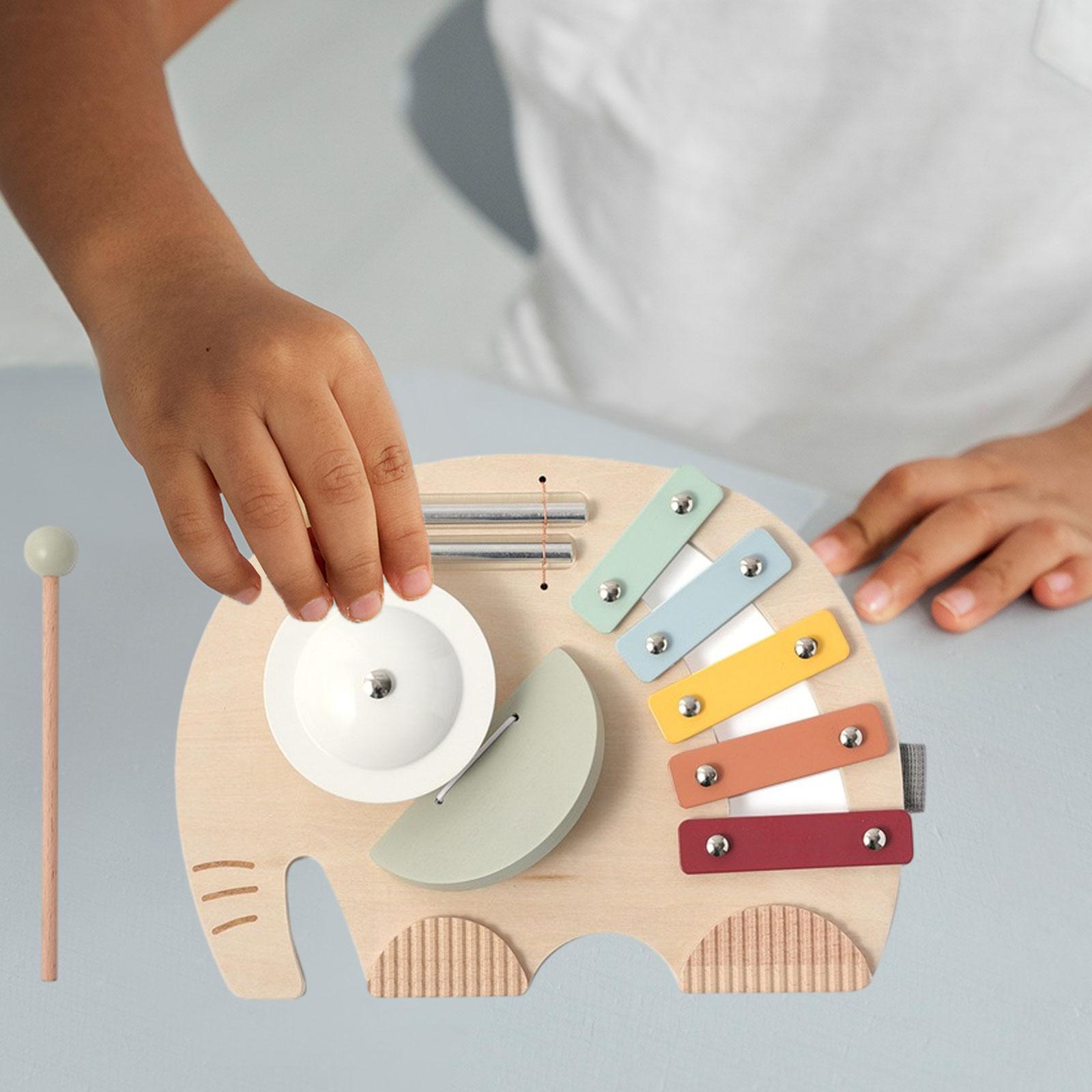 Xilofone de Madeira com 5 Nota - Musical Instrument Xylophone avaliação e preço