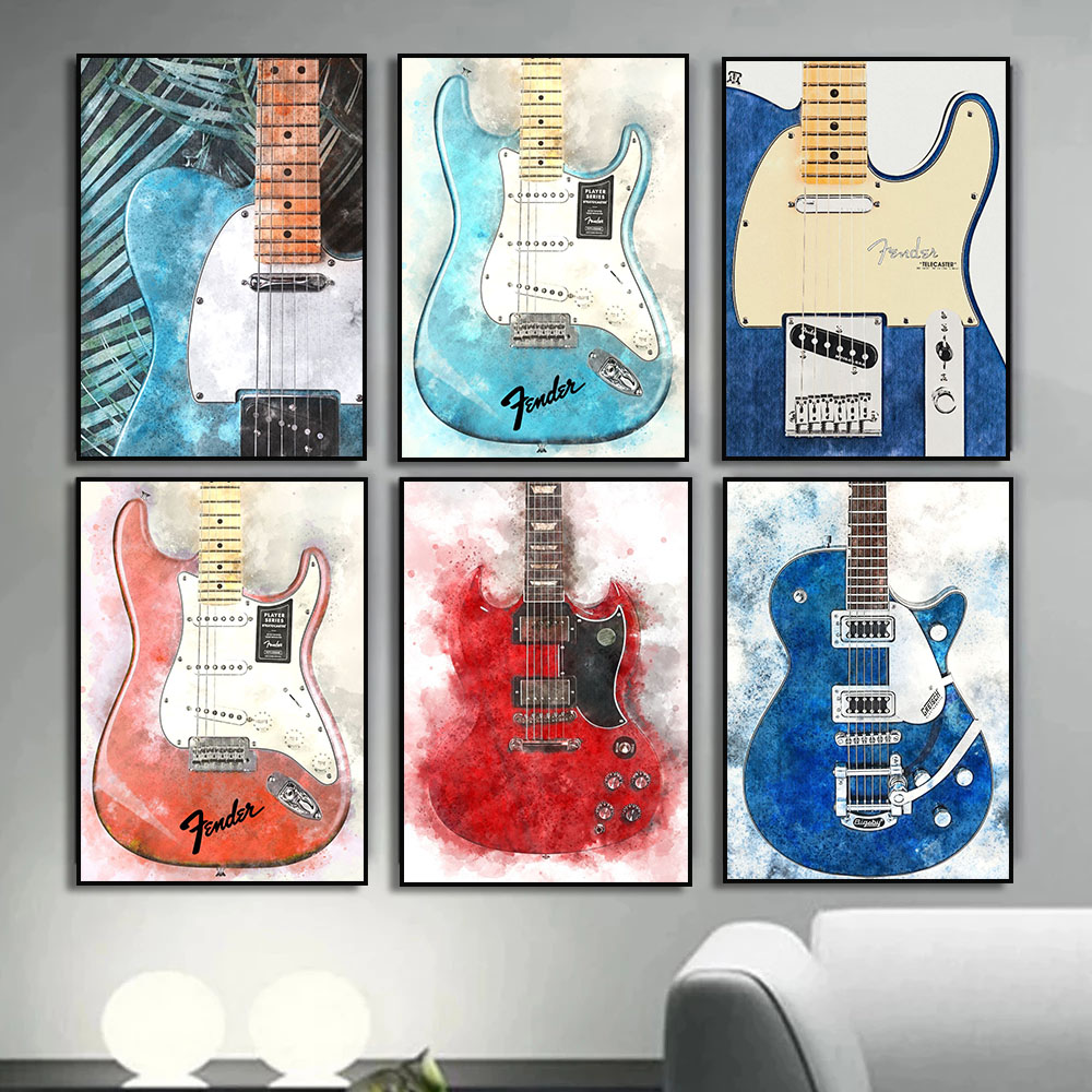 Vintage rock música guitarra q - Picture Of Musical Instrument avaliação e preço